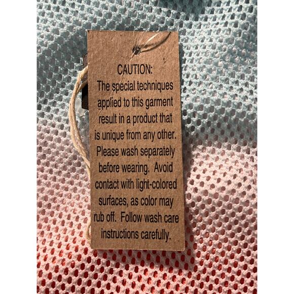 Hard Rock Couture Tampa Hotel Casino Tank Top Size M NWT – Tie-Dye Mesh Festival - Picture 8 of 10